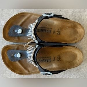 Authentic Birkenstock Rare black sandals, 37
